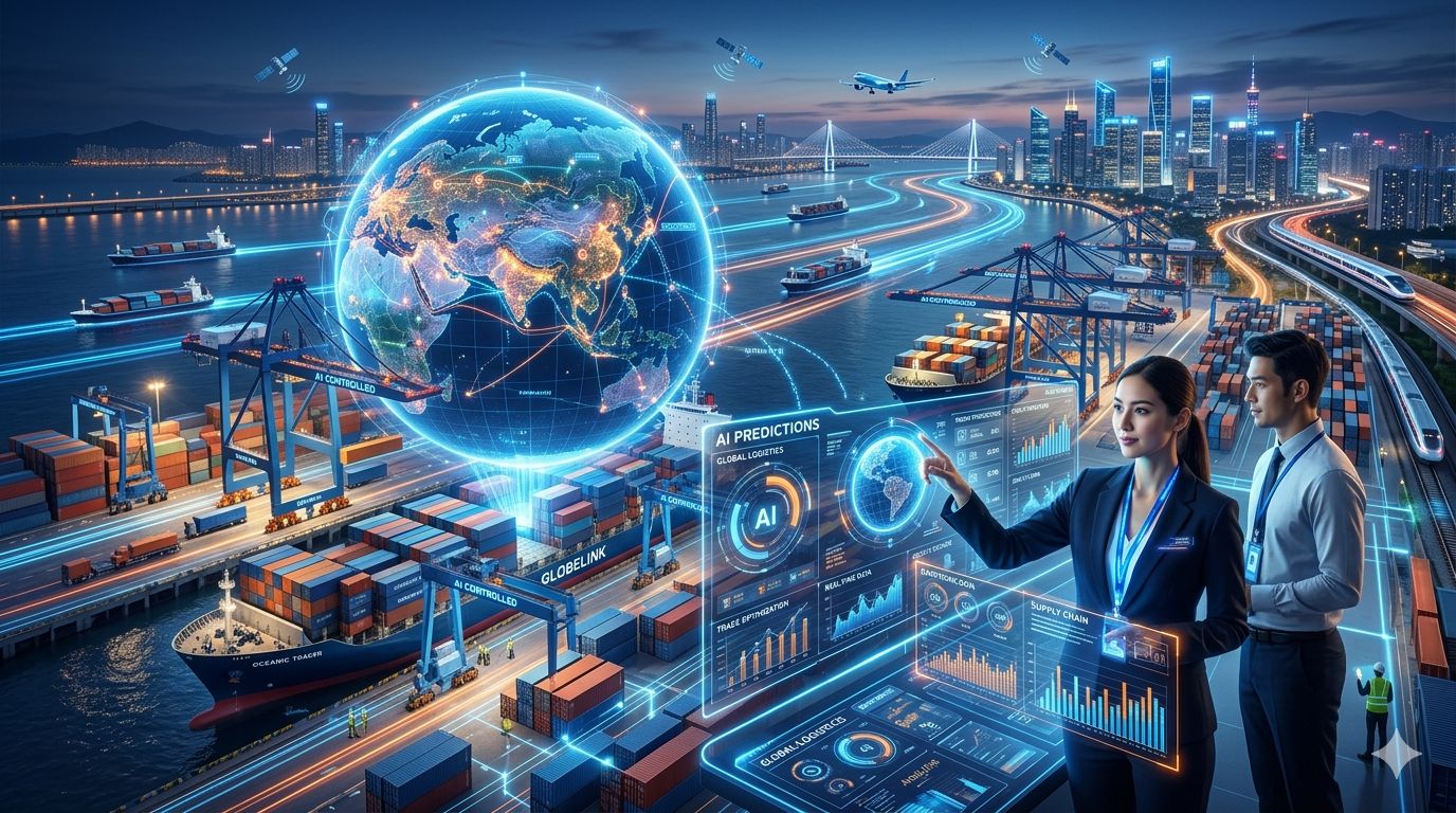 数字供应链背景